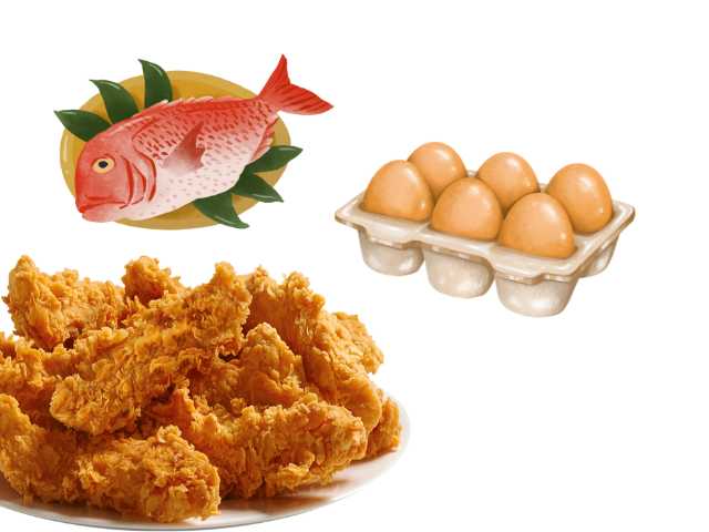 Lean proteins For Pet During Summer Fish, Egg and Chicken